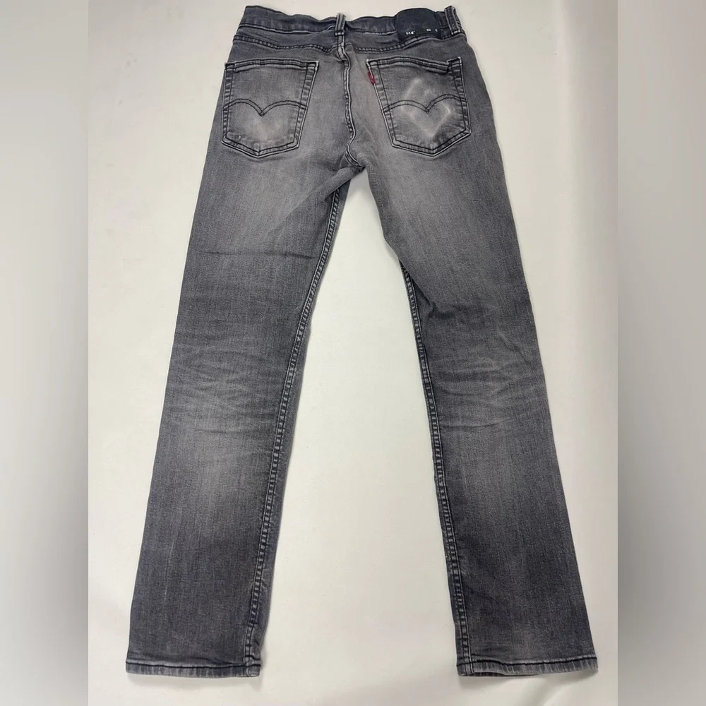 Levi’s 514 Men’s Straight Fit Gray Black Wash Jeans 30x32